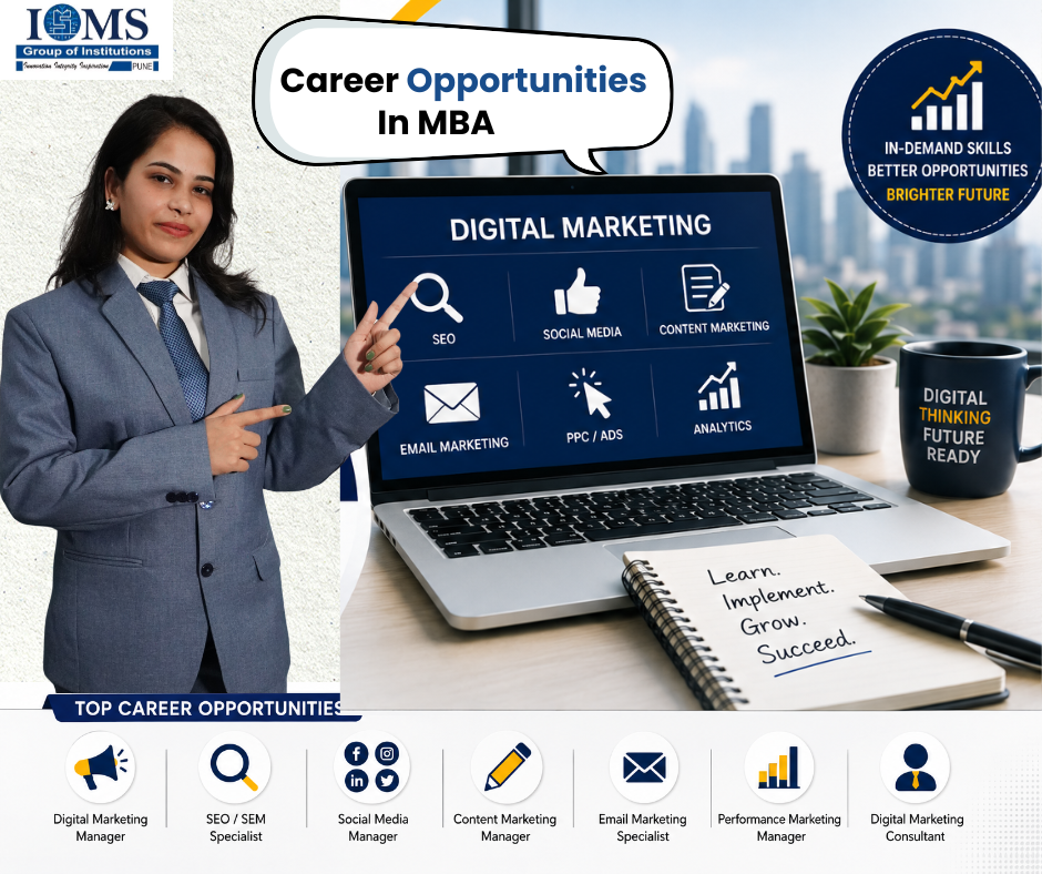 Career Opportunities After Completing an MBA in Digital Marketing in India