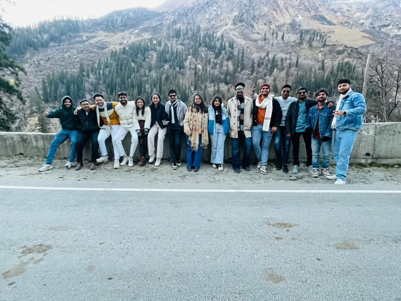 ISMS group in the mountains