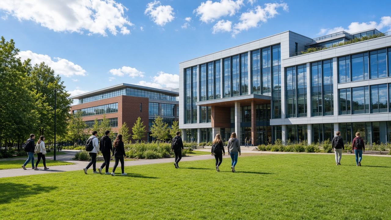 Educational excellence at a UK university campus